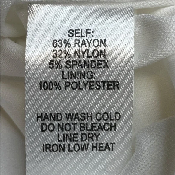 Lulus White Mini Dress Women’s Size L - Picture 13 of 15